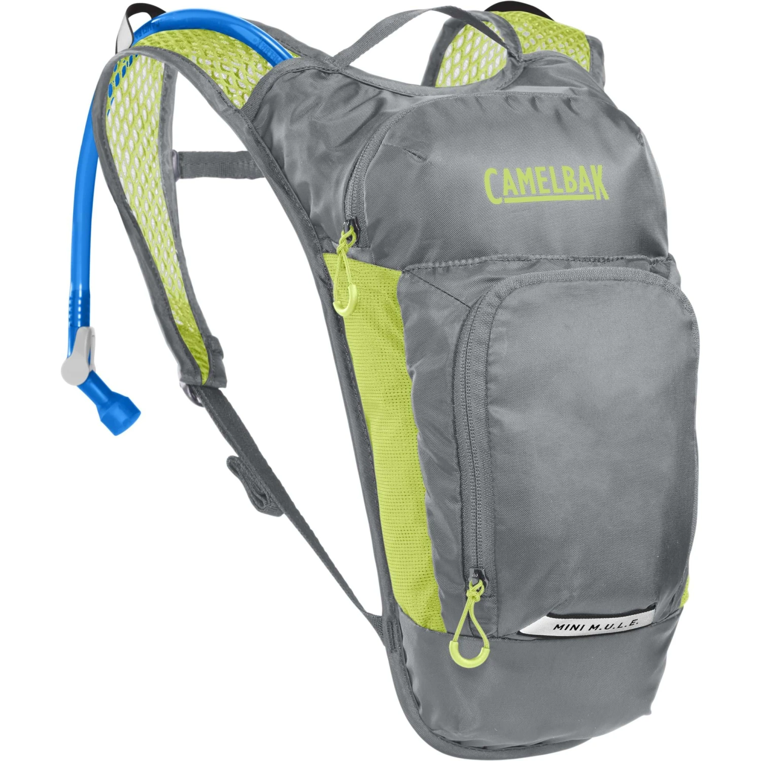 Camelbak Mini MULE 1.5l Reservoir Kids Hydration Pack -Green/Mountains - Image 5