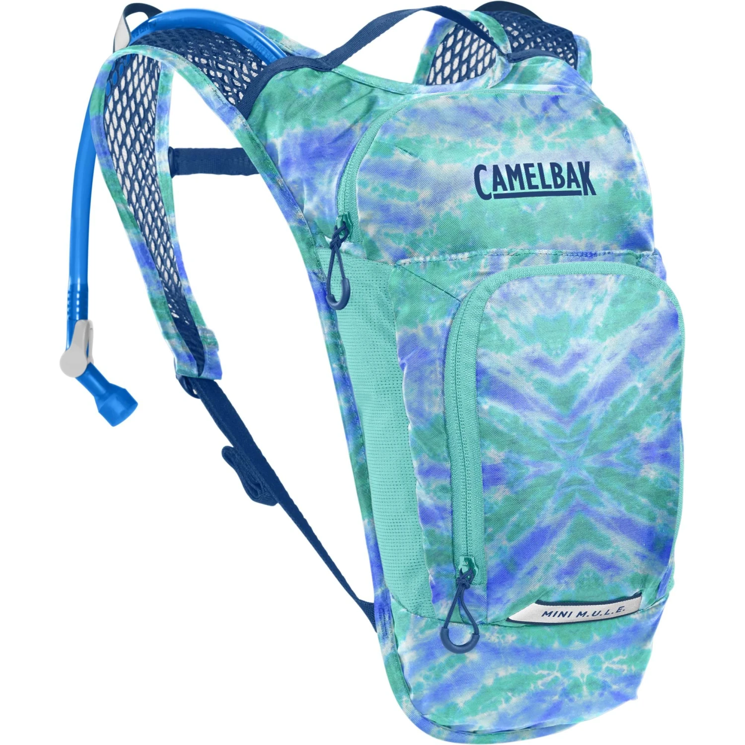 Camelbak Mini MULE 1.5l Reservoir Kids Hydration Pack - Tie Dye/Pink - Image 3