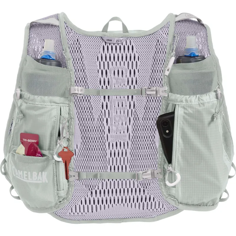 Camelbak Zephyr Women's 11+1 Litre Hydration Vest - Grey/Lavender Blue - Image 5
