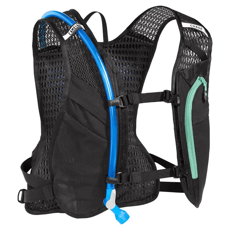 Camelbak Chase Bike Vest 4 Litre Womens Hydration Pack - Black/mint - Image 4