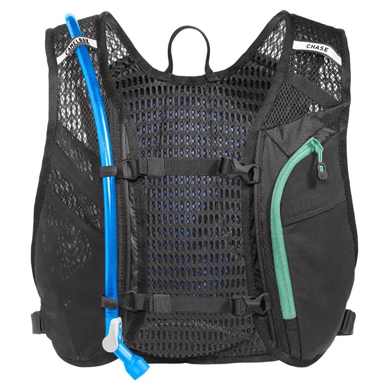 Camelbak Chase Bike Vest 4 Litre Womens Hydration Pack - Black/mint - Image 8