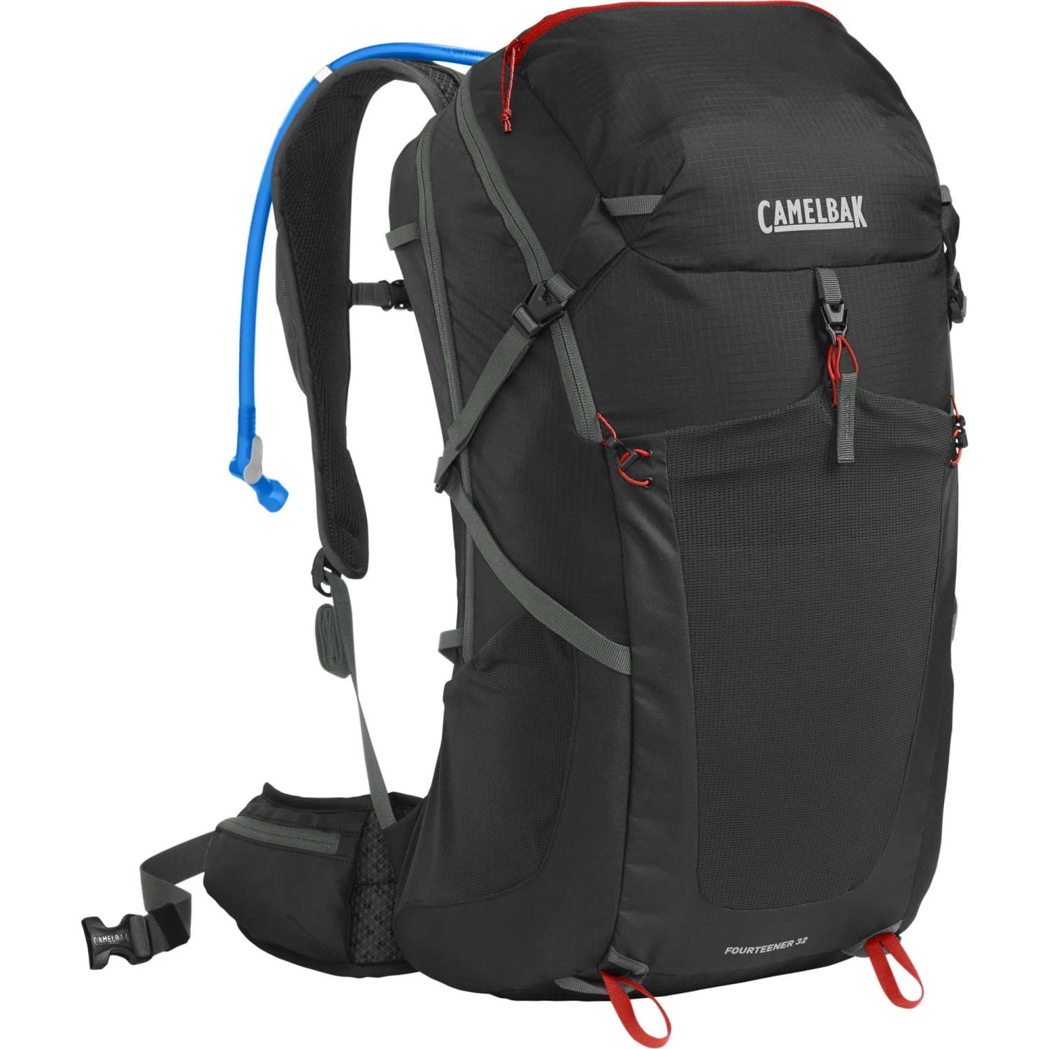 Camelbak Fourteener 32 Hydration Pack With 3L Reservoir - Navy/Lime - Image 3